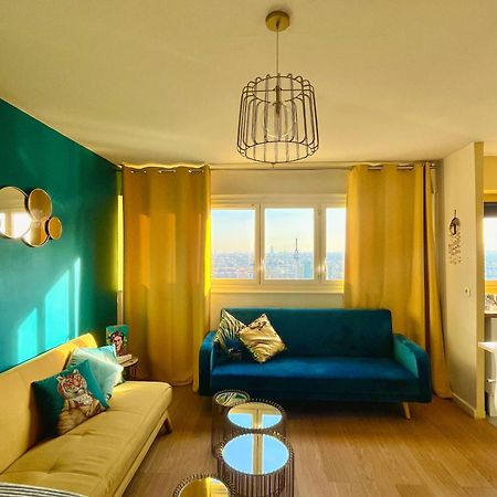 Vue Panoramique Sur Paris : Sublime Appartement Au Centre De Курбевуа Екстер'єр фото