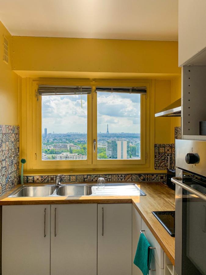 Vue Panoramique Sur Paris : Sublime Appartement Au Centre De Курбевуа Екстер'єр фото