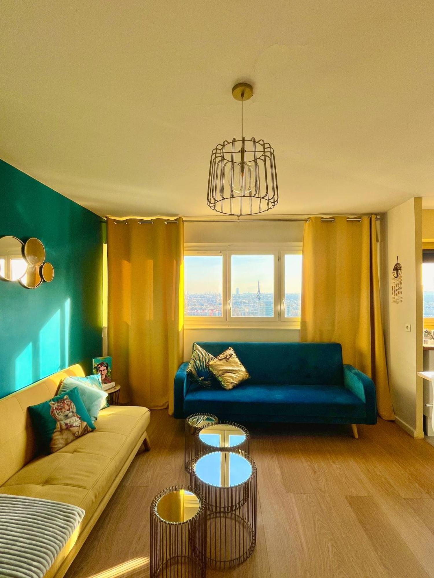 Vue Panoramique Sur Paris : Sublime Appartement Au Centre De Курбевуа Екстер'єр фото